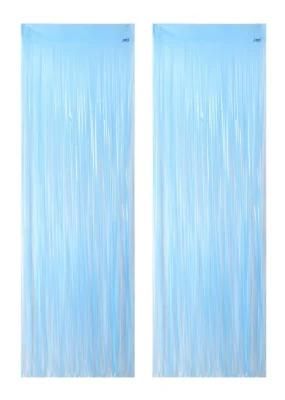 Party Decoration Glitter Backdrop Metallic Foil Fringe Curtain