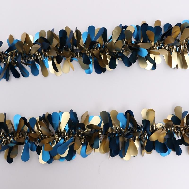 Attractive New Arrival Europe Trend High Class 2m Matt Pet Tinsel Garland