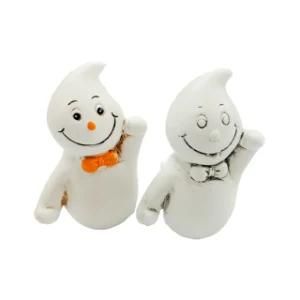 2018 New Product Christams Snowman Ceramic Figurine