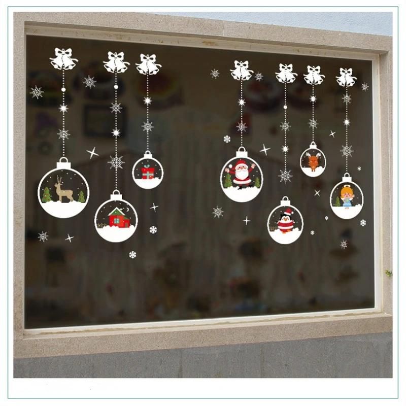 Christmas Window Sticker and Wall Stickers for Bell Elk