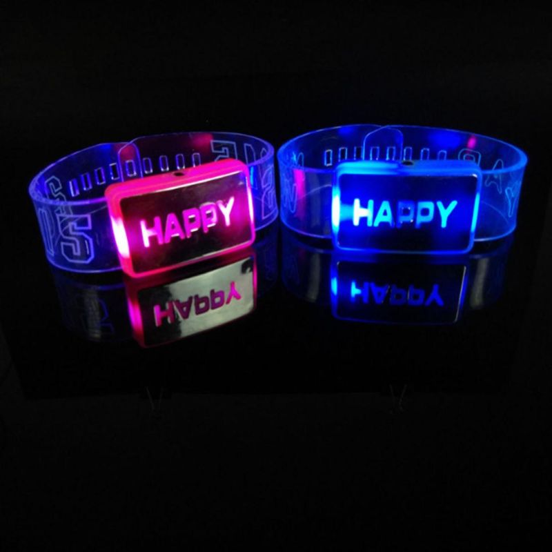 LED Light up Bracelet LED Bracelet New Party Custom Toys