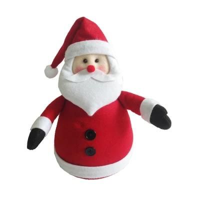 BSCI Christmas Santa Claus Sliding Glass Door Draft Stops Door Stopper