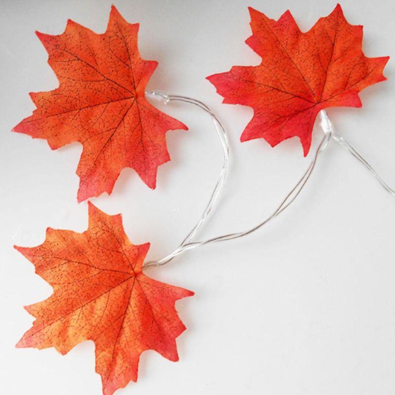 LED Maple Leaf LED Lamp Maple Leaf String