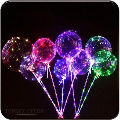 Hot Sale Bobo Balloon Party Supply LED Fairy Lights Balloons