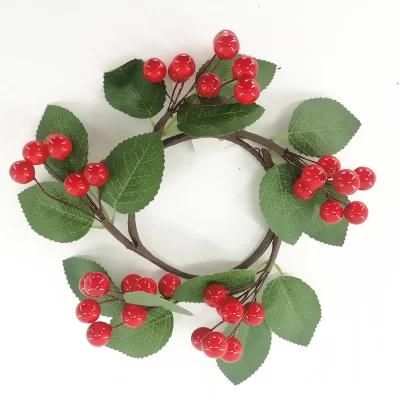 Christmas Decorative Cypress Wreath with Small Pine Cone