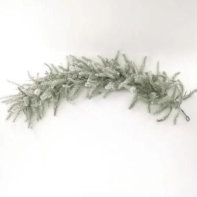 Artificial Vine Hanging Leaves Stems Outdoor Christmas Garland for Christmas