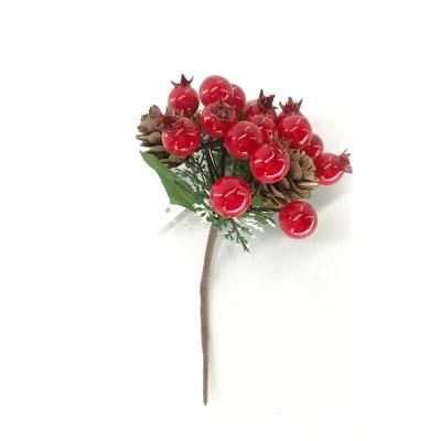 Fruit Natural Touch Pomegranate for Christmas Decoration