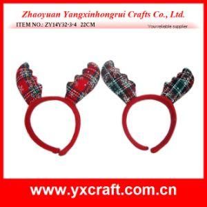 Christmas Decoration (ZY14Y32-3-4 22CM) Christmas Antler Headband China Gift Items