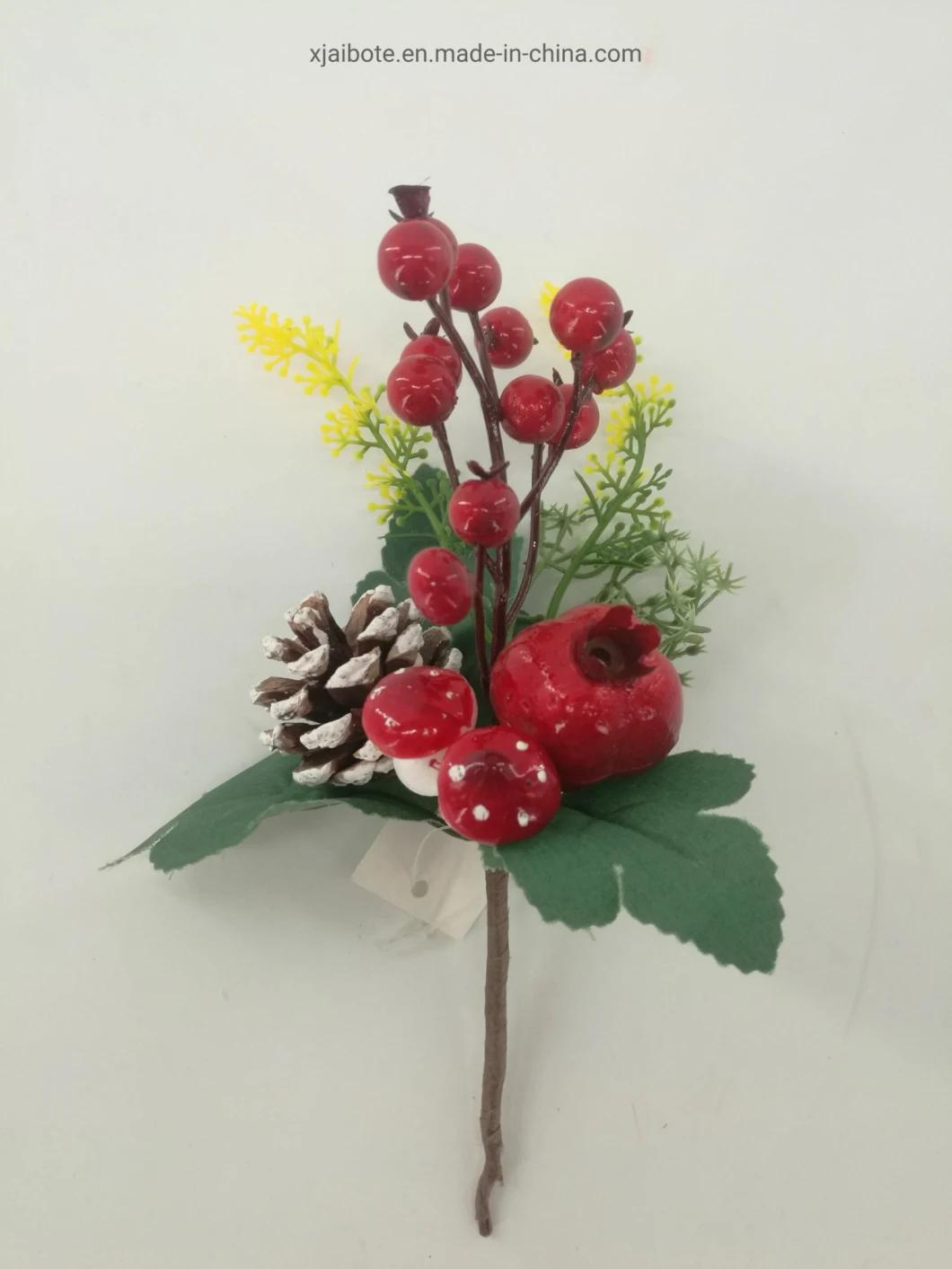 2020 Professional Factory Wholesale Christmas Decorative Artificial Miracle Berry Fruit