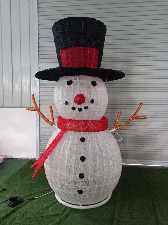 Christmas Light Festival Decoration LED Snowman LED Motif Light