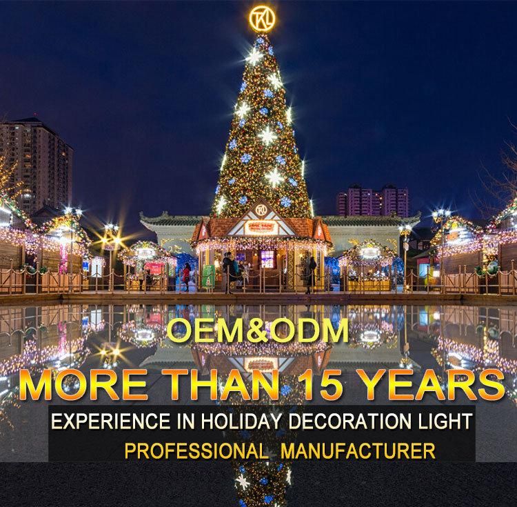 Shopping Mall Commercial LED Christmas Tree Lights