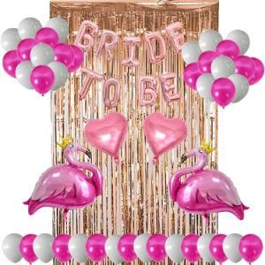 Bride to Be Flamingo Balloon Theme Party Decoration Balloon Kit