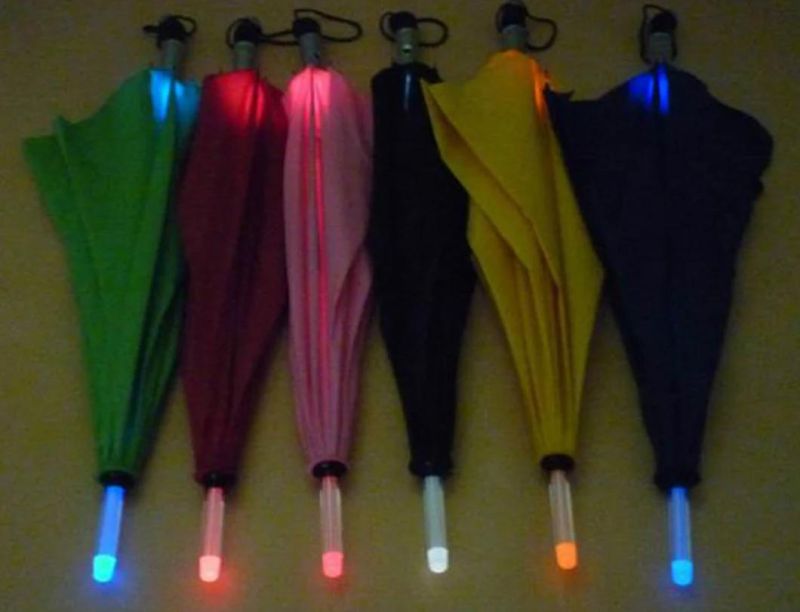 Lightsaber Umbrella LED Light up Golf Umbrellas with Color Changing