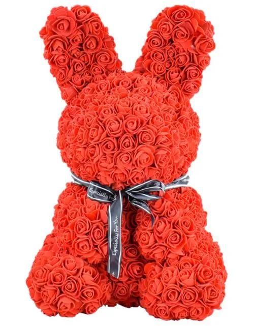 Rabbit Rose Factory Wholesale PE Foam Rabbit Rose Bunnies