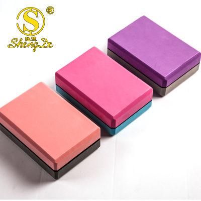 Double Color Exercise Sport EVA Yoga Blocks