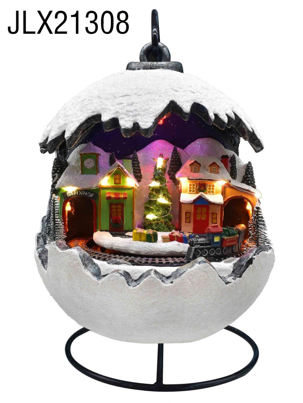 Lemax Village Collection Christmas Skater Lighted Christmas Village House Decoration Accessories