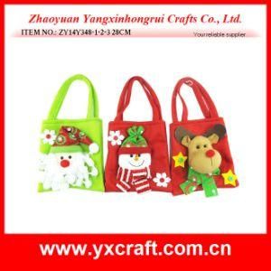 Christmas Decoration (ZY14Y348-1-2-3) Christmas Promotion Bag Crochet Bag