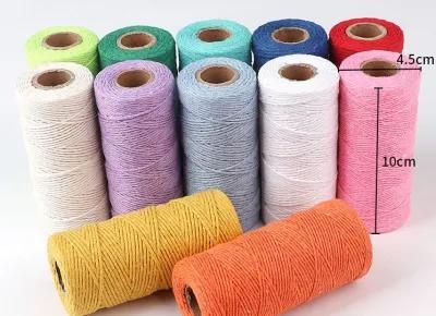 Hot Selling Colors Cotton Rope DIY Handcraft Cotton Rope