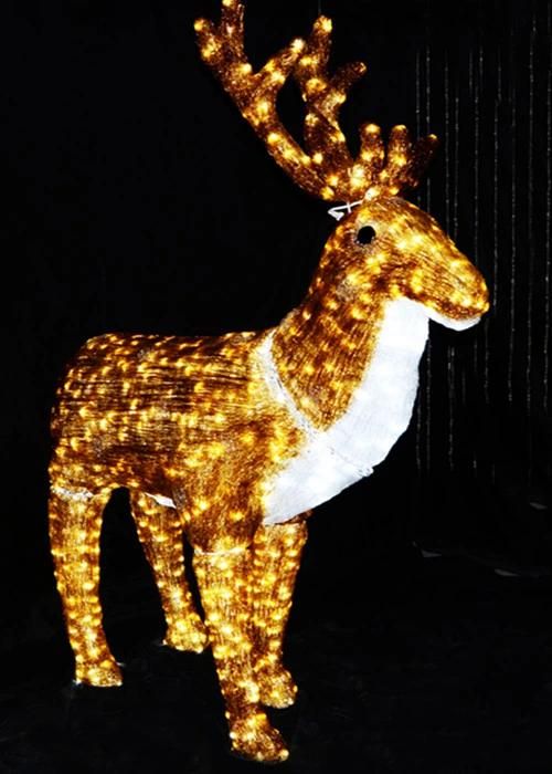 LED Christmas Reindeer Christmas Decoration for Garden Lights