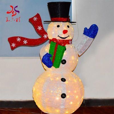 Wholesale Snowman Lights Christmas Decoration for Outdoor or Park