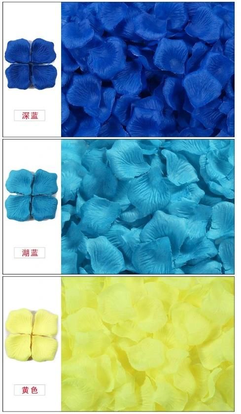 Wedding Decoration Wedding Supplies Non-Woven Fabric Wedding Supplies Simulation Artificial Flower Rose Petals Petals