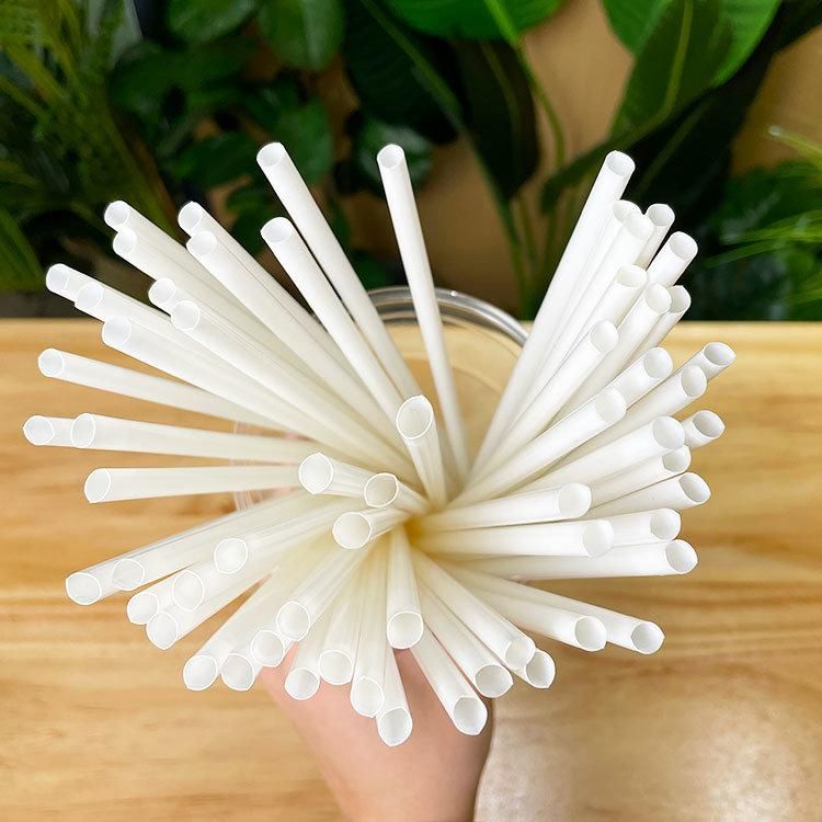 Drinking Straw Environment Friendly 12mm 6mm Biodegradable PLA Disposable Straw