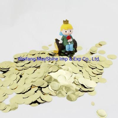 Wholesale 2.5cm 5 Cm 20g Party Wedding Birthday Carnival Tissue Confetti Gold