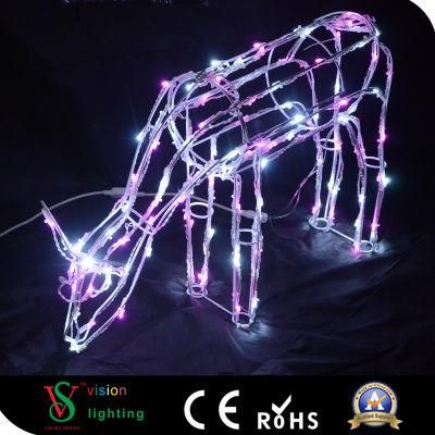 Christmas Decoration 3D Deer Light