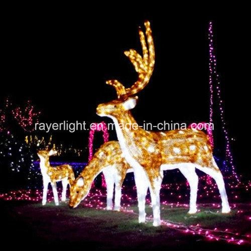Kinder Garden Theme Park Outdoor Decoration Unicorn LED Christmas Light