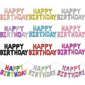 Letter Aluminum Film Balloons Happy Birthday Balloons Party Supplies Amazon
