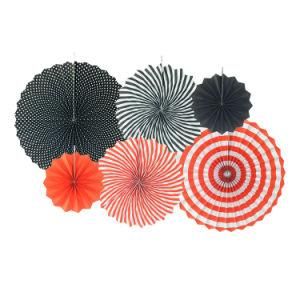 Umiss Paper Fans Christmas Halloween Party Decorations Holiday Decoration Factory OEM
