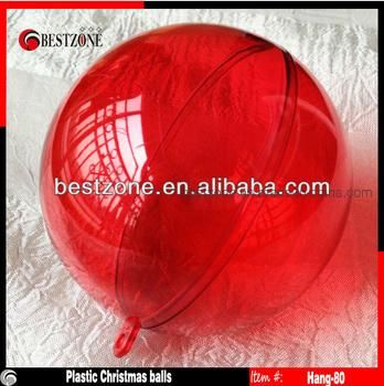 Red Color Ball Christmas Ornaments