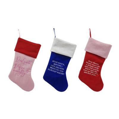 Presents Socks Xmas Promotion Gift Mini Christmas Stocking for Kids