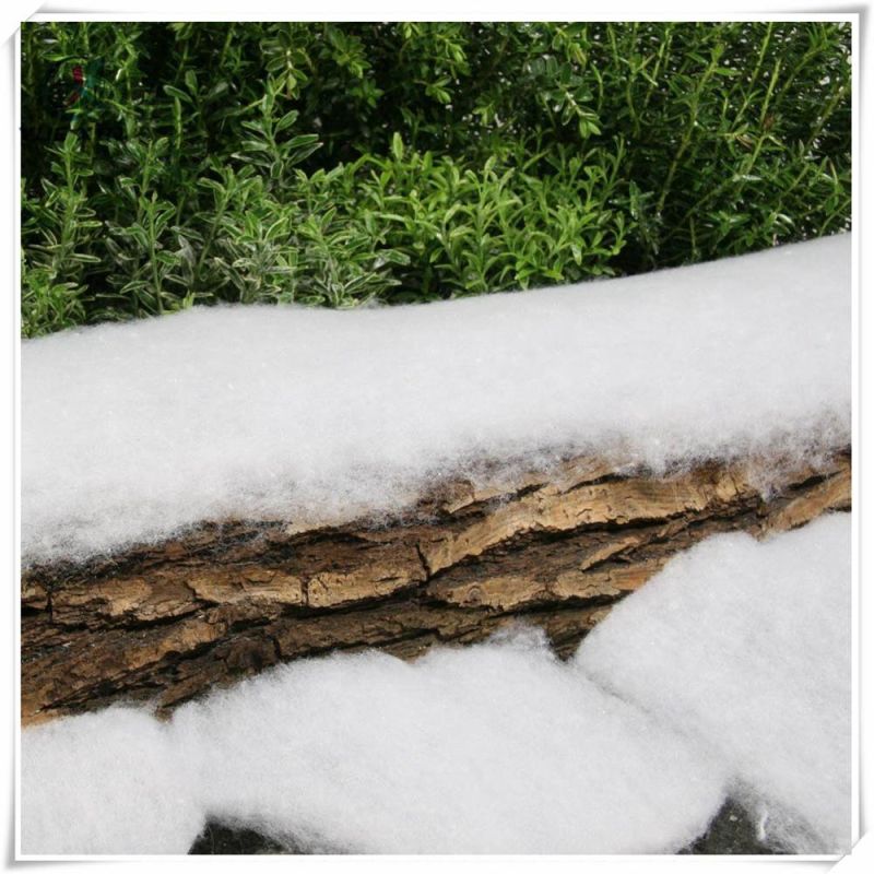 Artificial Snow Blanket Used as a Garden Blanket or Wrap