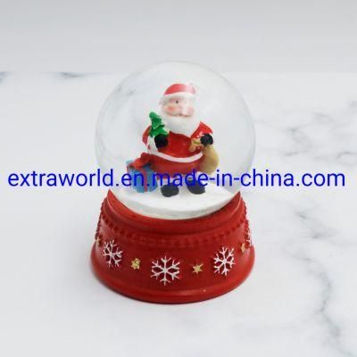 Wholesale Price Christmas Water Globe Resin Decoration Snow Globe