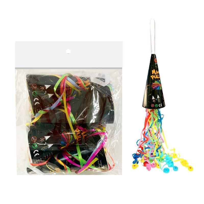 Magic Pulling-Streamer for Party and Festival, Flameproof Quality