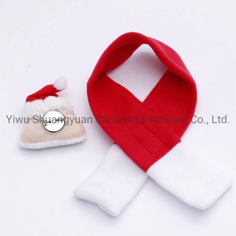 Christmas Pet Supplies Skirt Cloak for Holiday Wedding Party Decoration Supplies Hook Ornament Craft Gifts