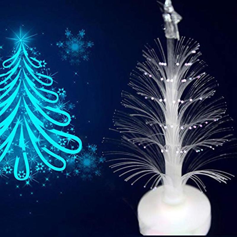 Mini Luminous Colorful Fiber Small Christmas Tree Light