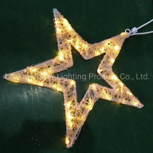 2D Small Shipping Size Residential Christmas Garden Decoration LED Motif Lights