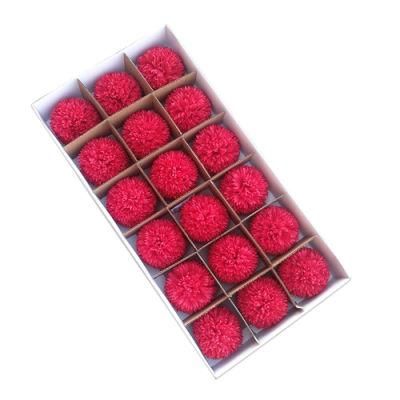 Hot Sale Fresh Lovely Soft Fragrant High Quality Bouquet Gift Box Decorated Soap Flower Ping Pong Chrysanthemum