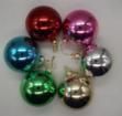 4cm Plastic 2D Chirstmas Ball