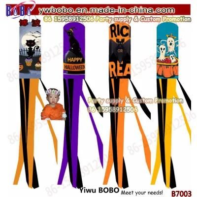 Pumpkin Halloween Windsock Kite Flag Outdoor Decoration Halloween Prop Party Supplies Garden Decor (B7003)