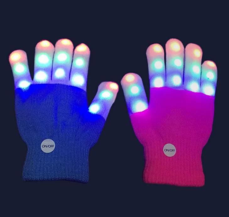 Shenzhen LED Half Light LED Magic Gloves in Stock