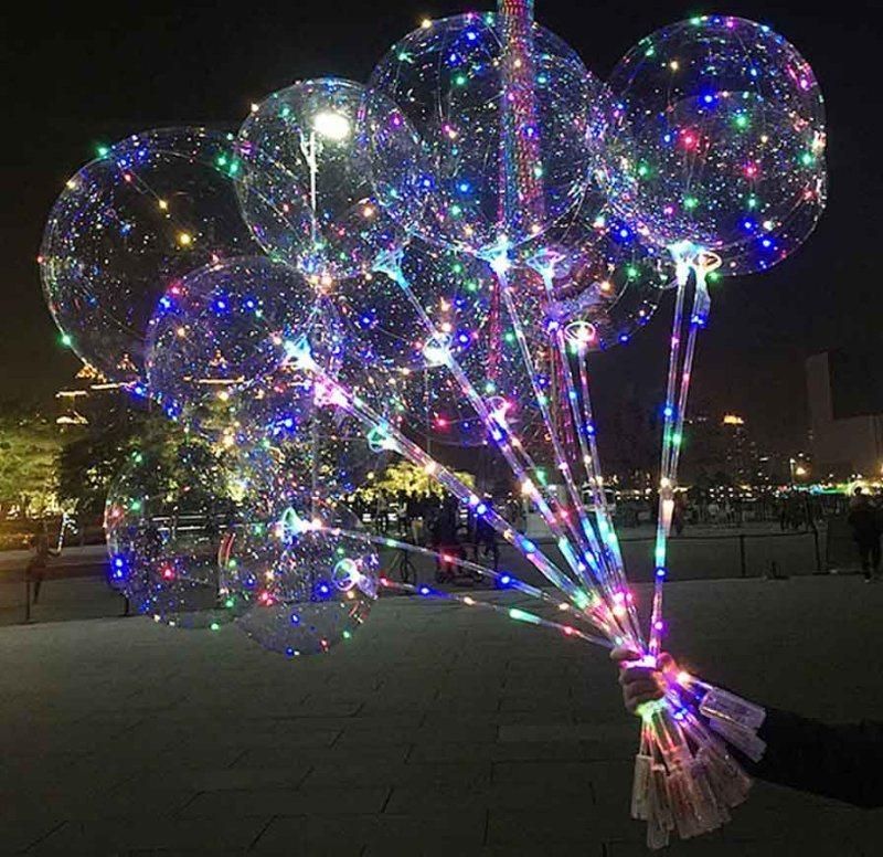 Transparent Balloon LED Light Balloons Wedding Birthday Xmas Party Lights Decor