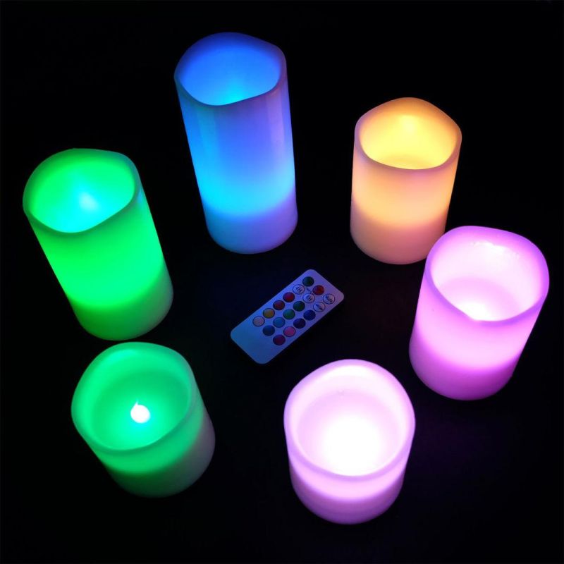 Flameless Candles with Remote, Battery Operated LED Candles