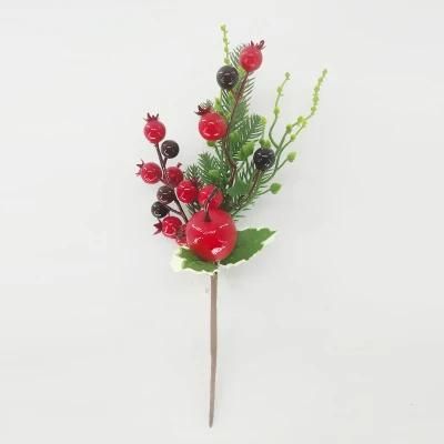 Red Berry/Leaves /Pine Leaves Wreath, Christmas Flowers