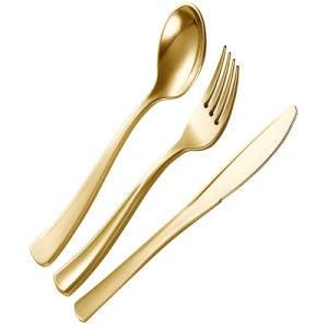 Disposable Forks, Knife, Spoon, Tableware for Party, Birthday, Wedding