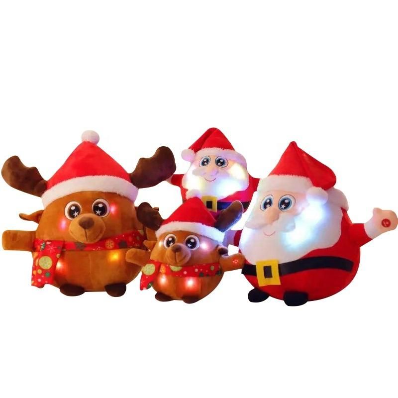 Cute Soft Plush Christmas Santa Claus Gifts