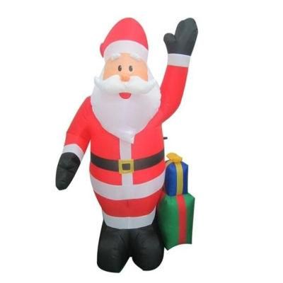 Christmas Decorations Natal Inflatables Santa Claus with LED Lights