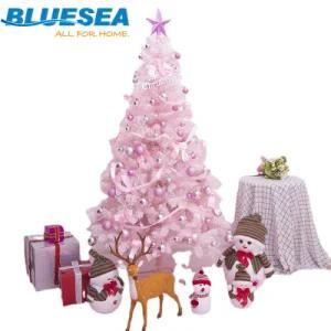 Color Flocking Christmas Tree Package Shopping Mall Window Home Decorations